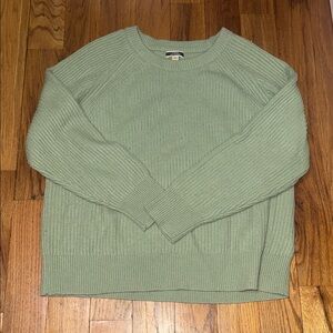 J Crew pistachio green cashmere sweater